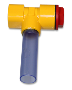 T-piece cpl for square pipe